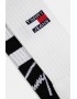 TOMMY HILFIGER 701230657-003 Κάλτσες Unisex TH UNI TJ  SOCK 2pcs  SPORT STRIPE, BLACK+WHITE